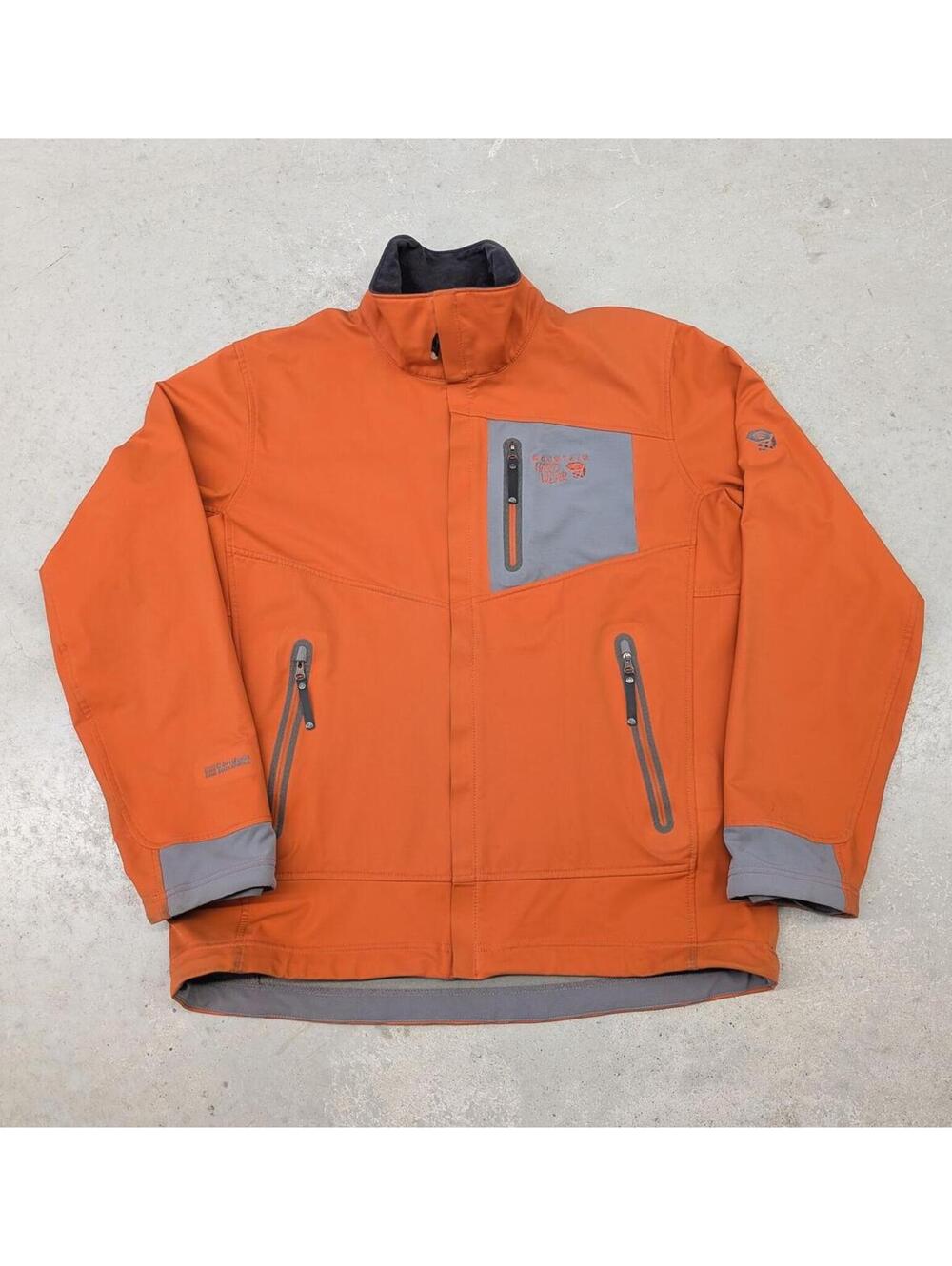 Mountain Hardwear Conduit Softshell Orange and Gray Jacket